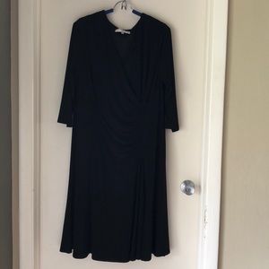 Evan Picone classic black dress